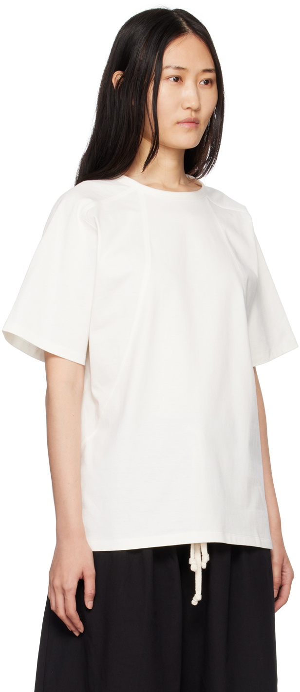 Subtle Le Nguyen White Communal T-Shirt