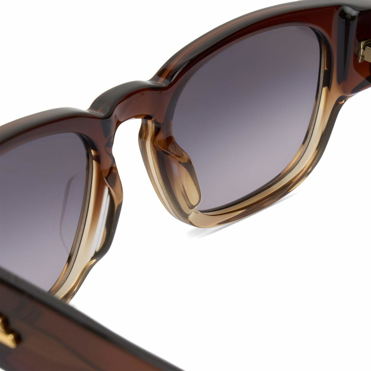 Bottega Veneta Eyewear Men's Bottega Veneta BV1460S Sunglasses in Brown/Grey 