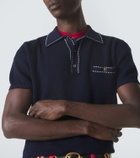 Versace Cotton polo sweater