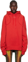 Jean Paul Gaultier Red 'JPG' Hoodie