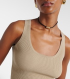 Max Mara Ribbed-knit tank top