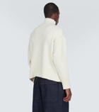 Jil Sander Wool and silk sweater