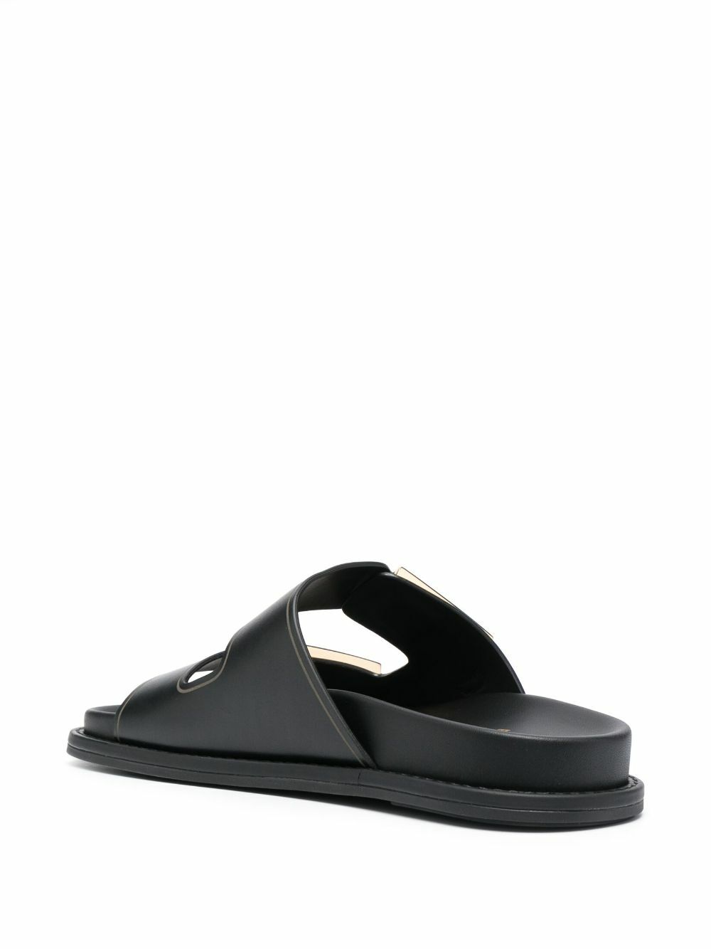 FENDI - Fendi Feel Leather Sandals Fendi