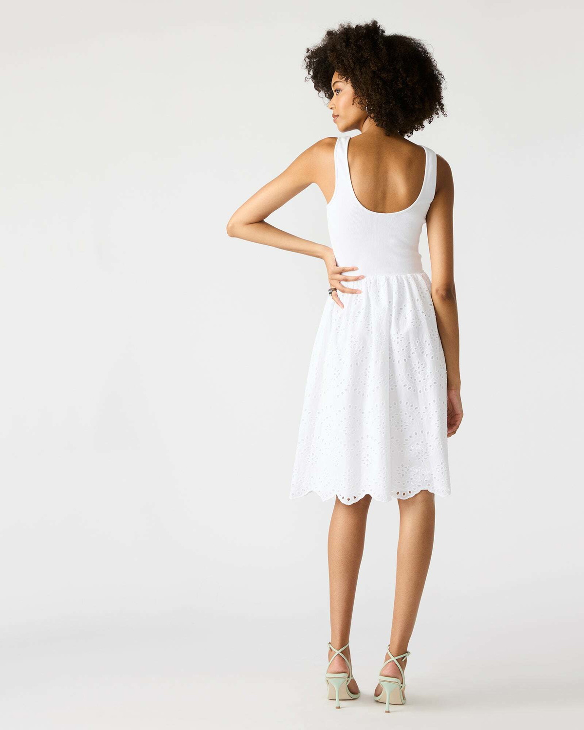 Steve Madden Julian Dress in White