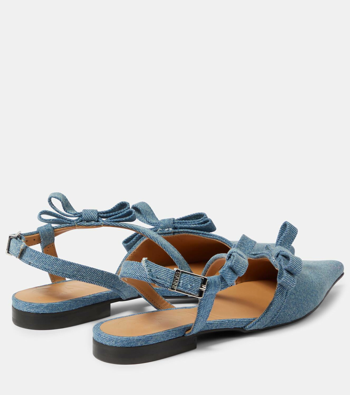 VIP【関税送料無料】希少 GANNI DENIM SLINGBACK BALLETS VIP【関税送料無料】希少 GANNI DENIM SLINGBACK BALLETS