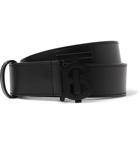 Burberry - 3cm Leather Belt - Black