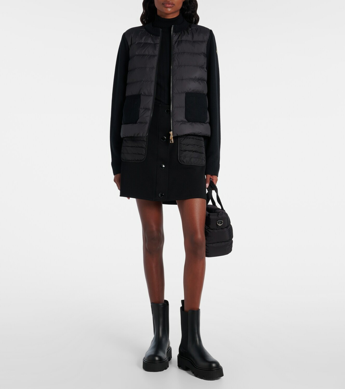 Moncler Aurea leather Chelsea boots