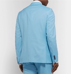 Paul Smith - Light-Blue A Suit To Travel In Soho Slim-Fit Wool Suit Jacket - Light blue