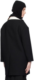 Shushu/Tong SSENSE Exclusive Black Bowknot Knit Beanie