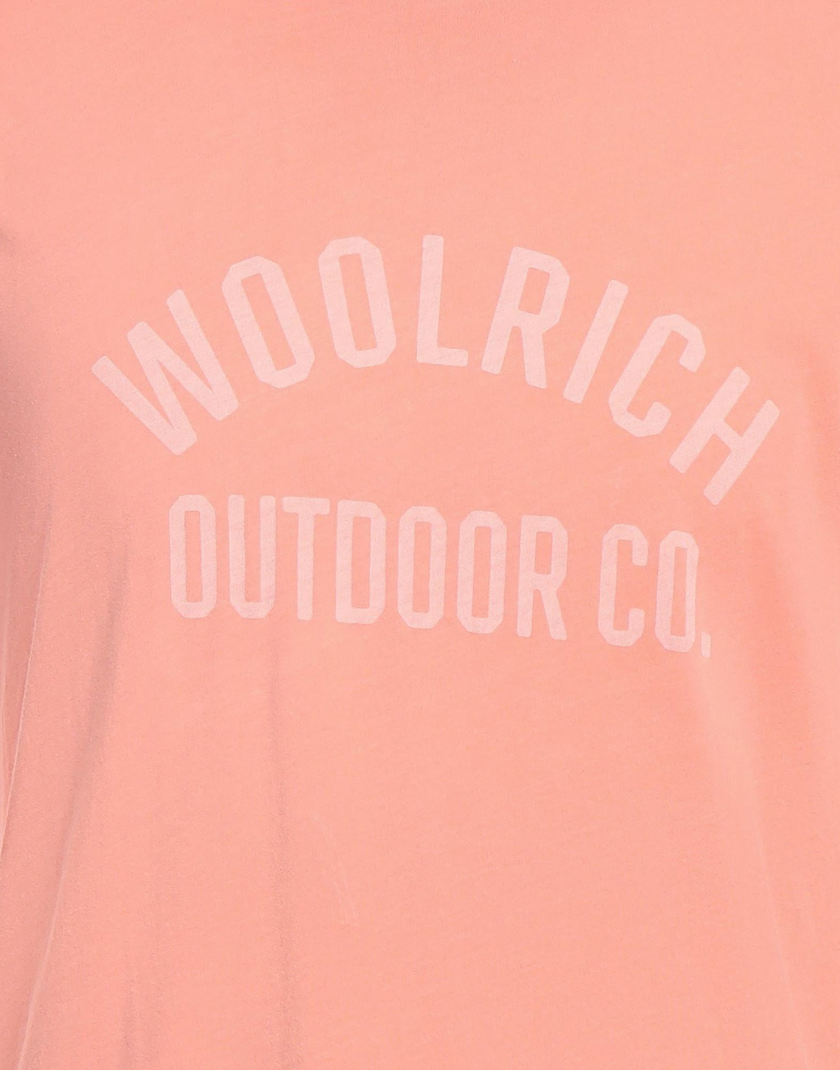 Woolrich Mens T-shirt in Salmon pink
