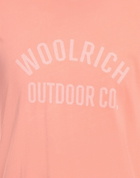 Woolrich Mens T-shirt in Salmon pink