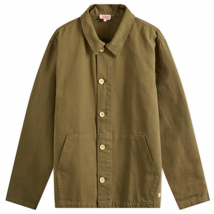 Photo: Armor-Lux Men's Fisherman Chore Jacket in Army