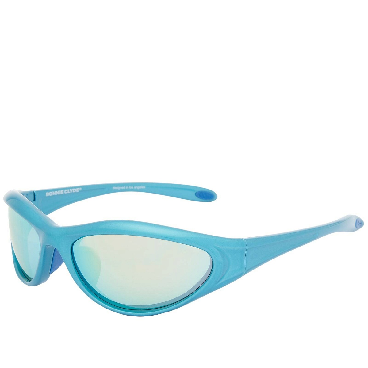 Photo: Bonnie Clyde Angel Sunglasses in Blue Mirror