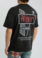 Amiri Vintage Logo Cotton T-shirt Black
