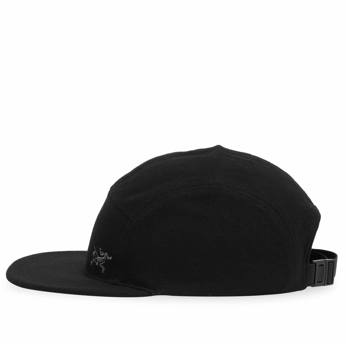 Arc'teryx Men's Wool Calidum 5 Panel Cap in Black Arc'teryx