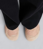 Bottega Veneta Orbit Flash suede-trimmed sneakers
