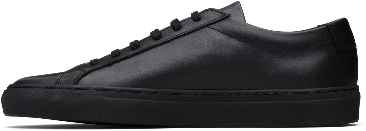 Common Projects Black Original Achilles Low Sneakers