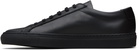 Common Projects Black Original Achilles Low Sneakers