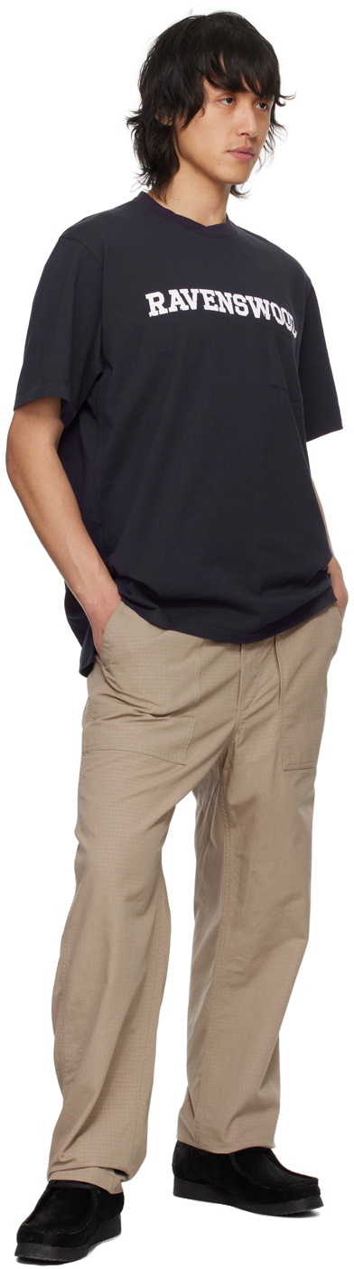 Engineered Garments Navy 'Ravenswood' T-Shirt