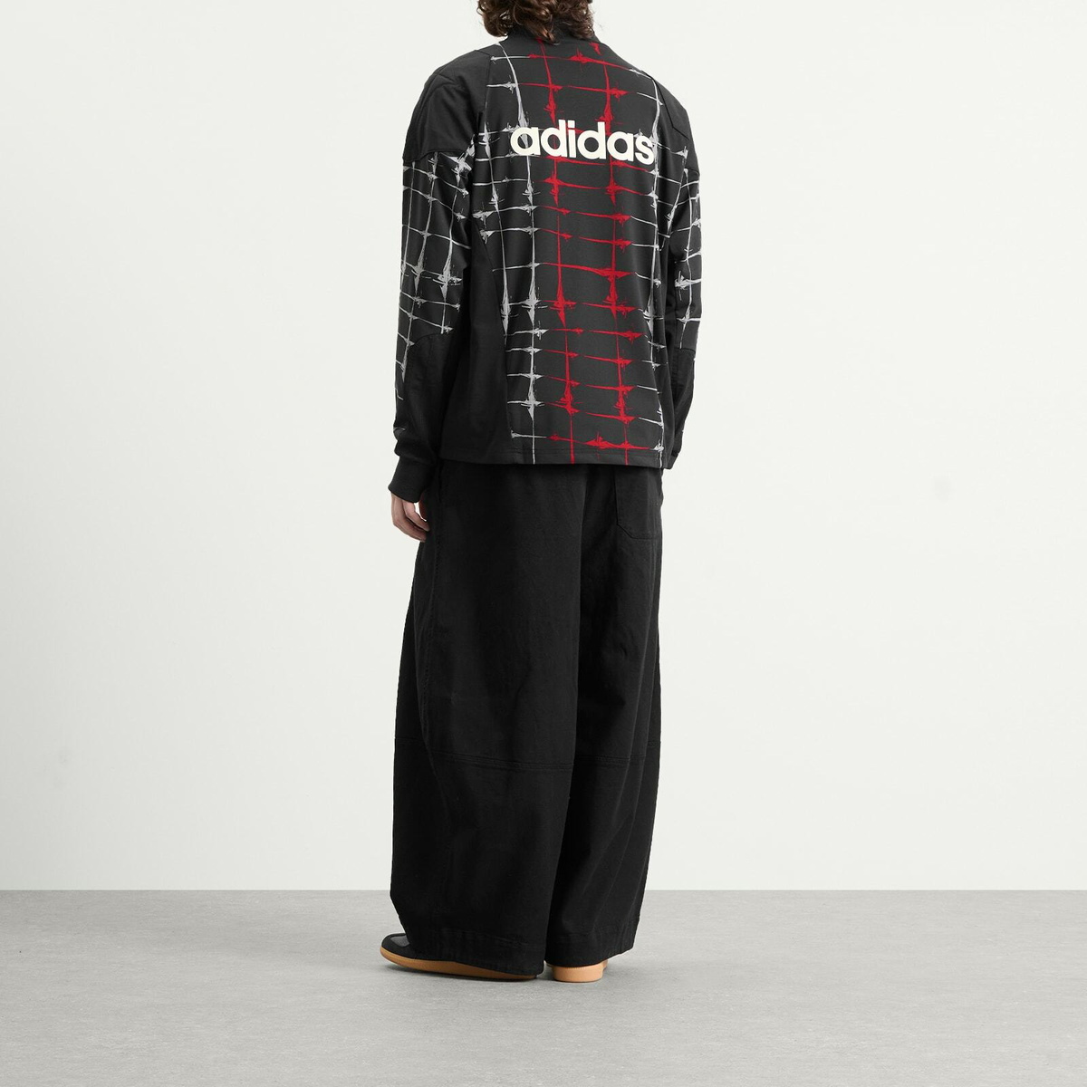 Adidas Men's x Thug Club Goalie Long Sleeve Top in Black adidas