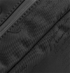 Berluti - Leather-Trimmed Nylon-Jacquard Wash Bag - Black