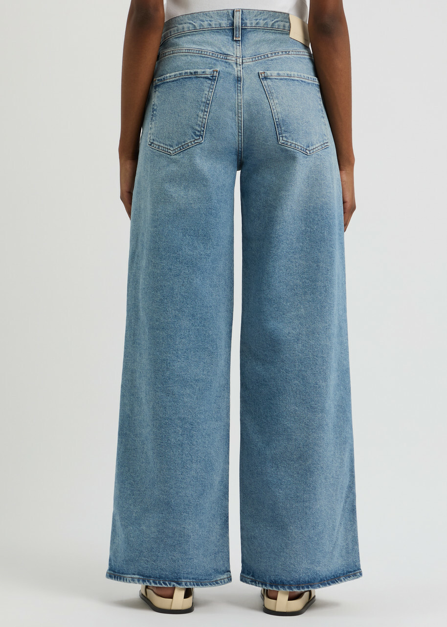 Citizens OF Humanity Loli Wide-leg Jeans Blue Citizens of