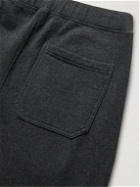 Sunspel - Tapered Cotton-Jersey Sweatpants - Gray