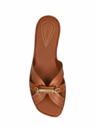 ZIMMERMANN - 10mm Prisma Slide Leather Flat Sandals