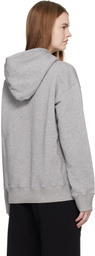 MM6 Maison Margiela Gray Cotton Hoodie