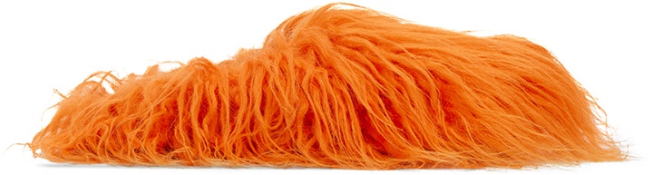 Photo: Marni SSENSE Exclusive Orange Fussbett Sabot Loafers
