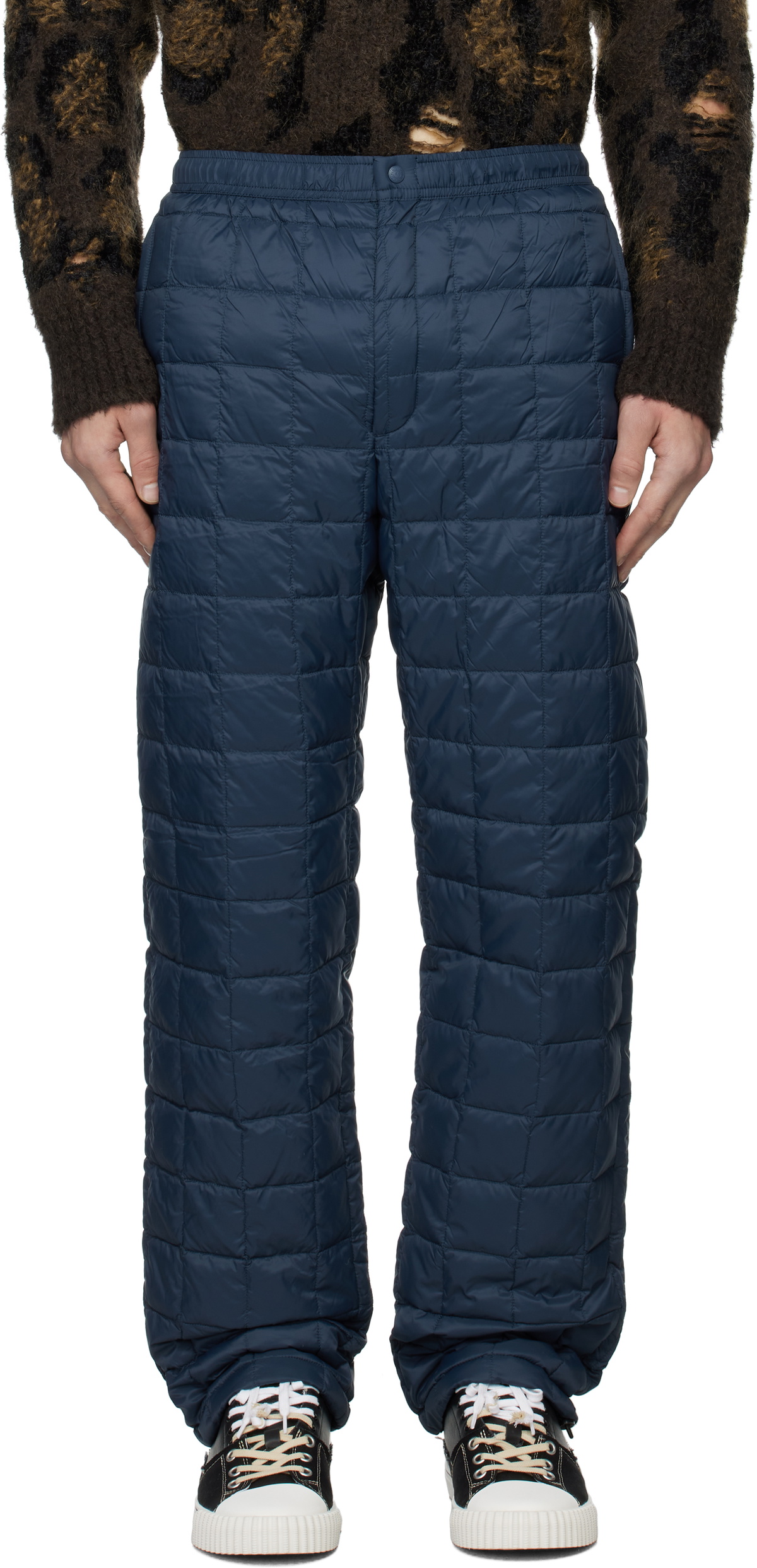 TAION Navy Mountain Down Trousers