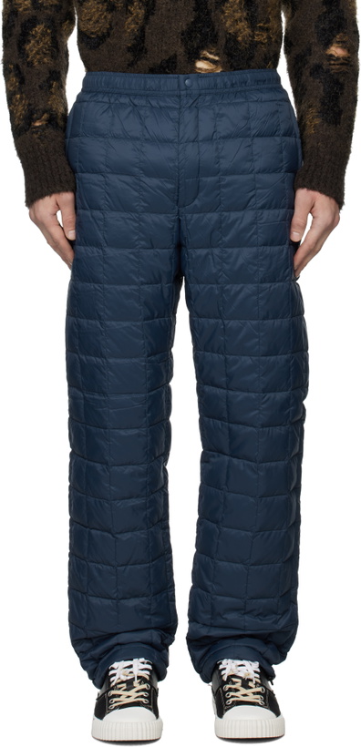 Photo: TAION Navy Mountain Down Trousers
