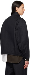 3MAN Black Blanket Jacket