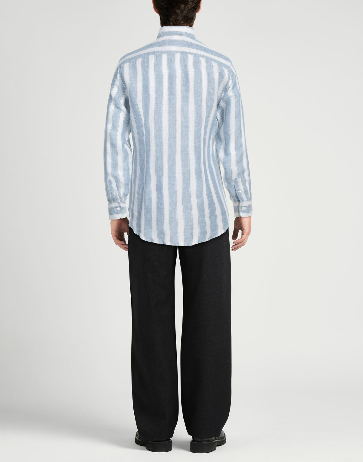 Eleventy Mens Shirt Azure