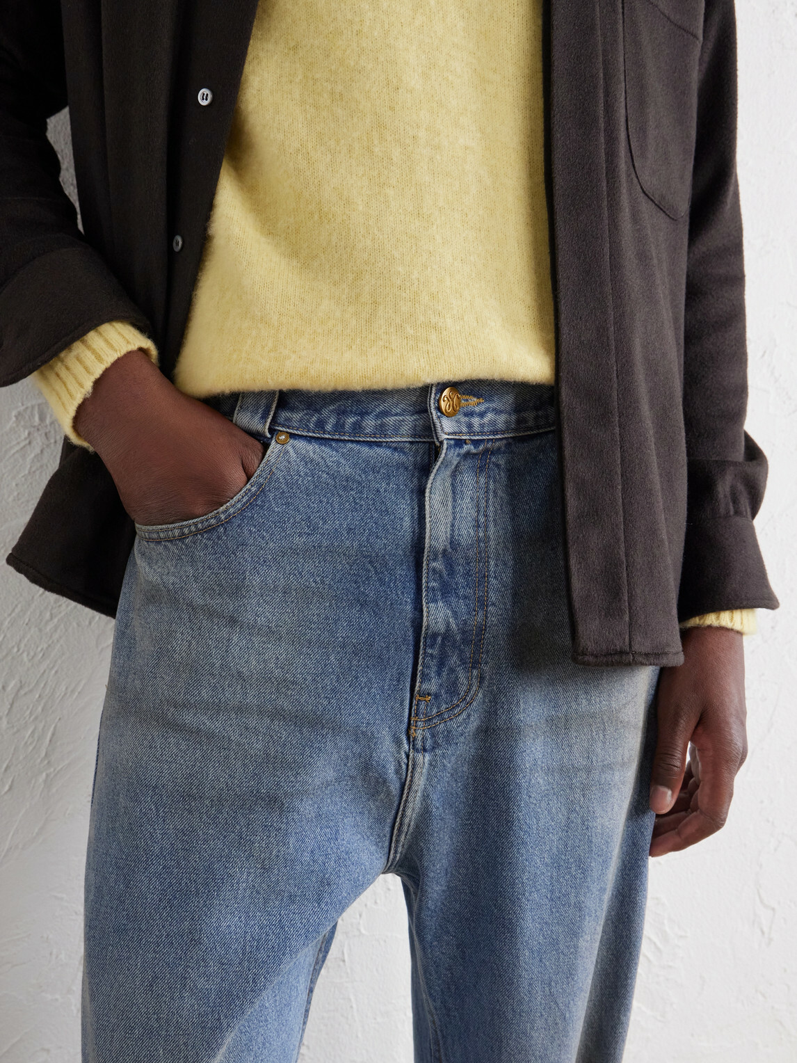 Willy Chavarria - Flared Jeans - Blue
