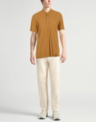 Drumohr Mens T-shirt in Camel