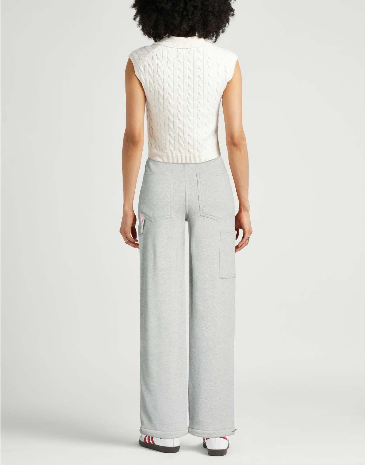 Saks Potts Womens Pants in Grey