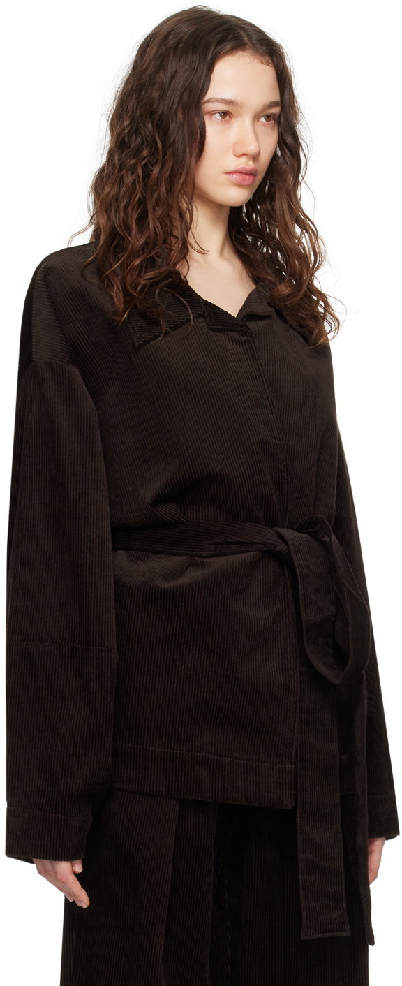 Deiji Studios Brown 'The Cord House' Jacket