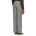 Noah NYC Black and White Houndstooth Trousers
