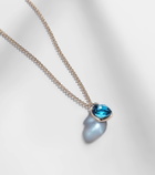 Pomellato Nudo Mini 18kt rose gold pendant necklace with topaz and diamonds
