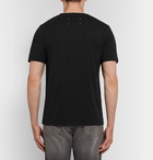 Maison Margiela - Printed Cotton-Jersey T-Shirt - Men - Black