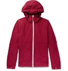 Aspesi - Garment-Dyed Shell Hooded Jacket - Red