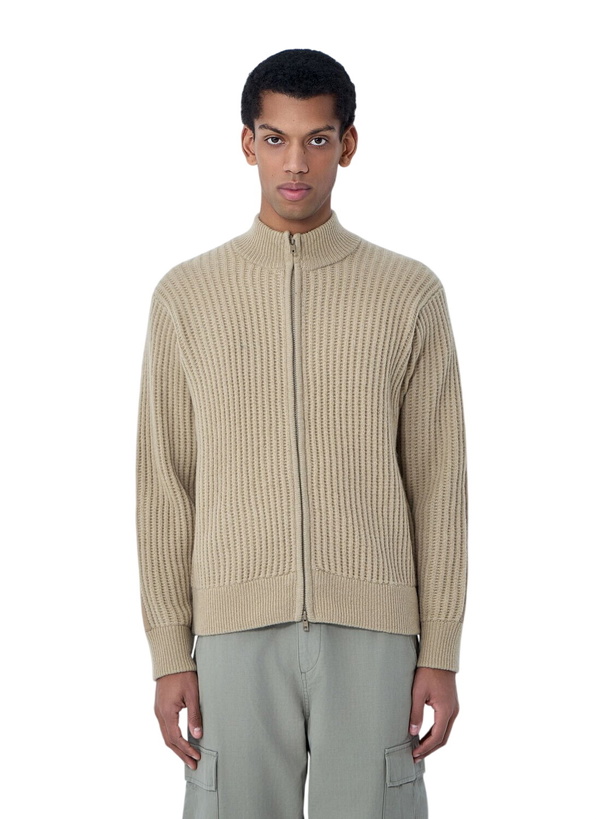 Photo: Stüssy Military Patch Zip Cardigan