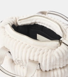Moncler Caradoc logo corduroy crossbody bag