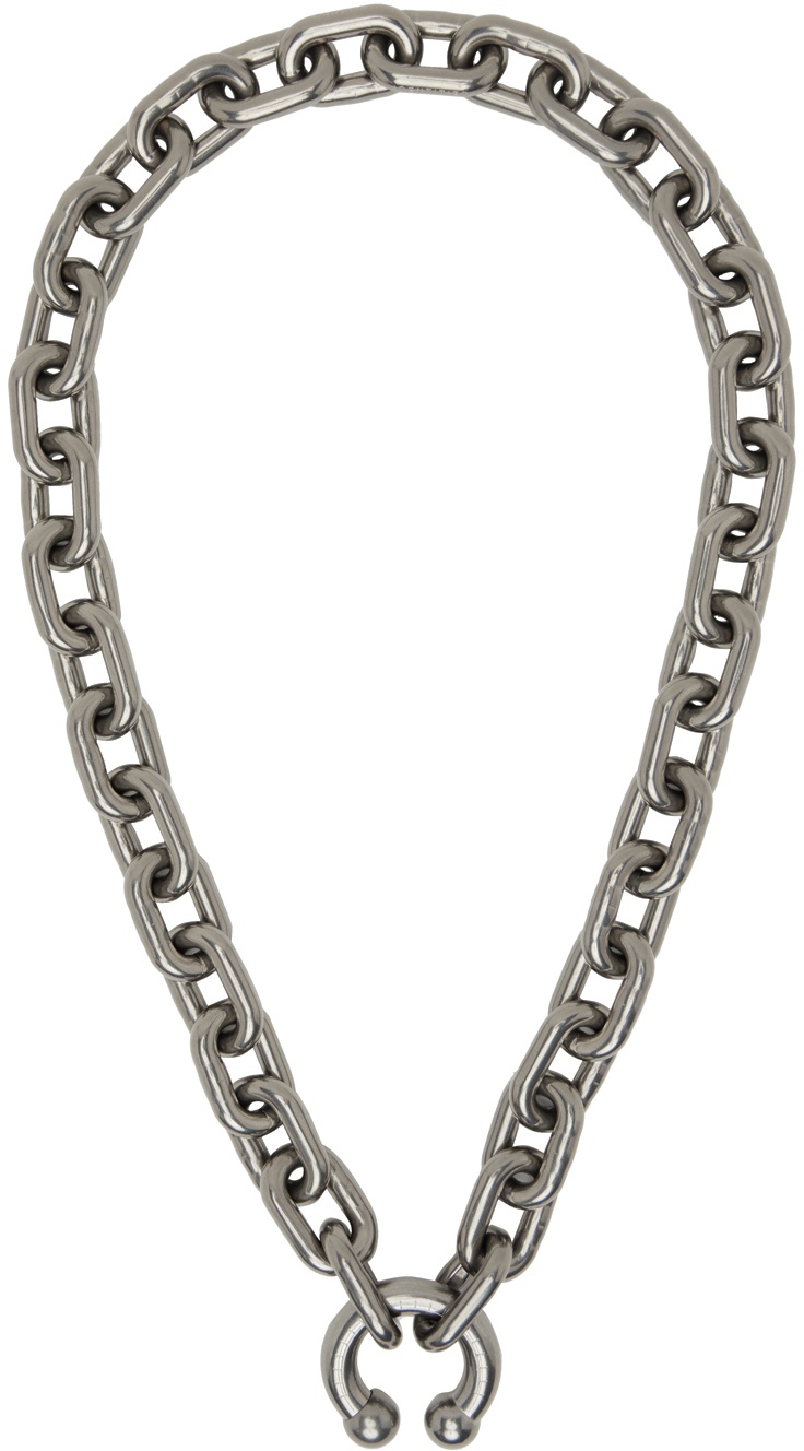 Photo: Random Identities Silver Cable Chain Necklace
