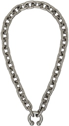 Random Identities Silver Cable Chain Necklace