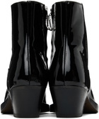 Ernest W. Baker Black Western Boots