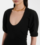 Proenza Schouler Clarissa cotton-blend midi dress