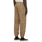 Vyner Articles Tan Leopard Chaos Lounge Pants