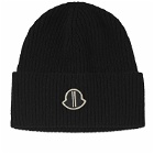 Rick Owens x Moncler Genius Knitted Beanie in Black